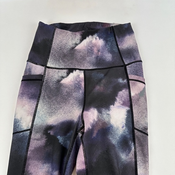 S2 Sportswear Leggings Womens XS Purple Clouds - Picture 4 of 9
